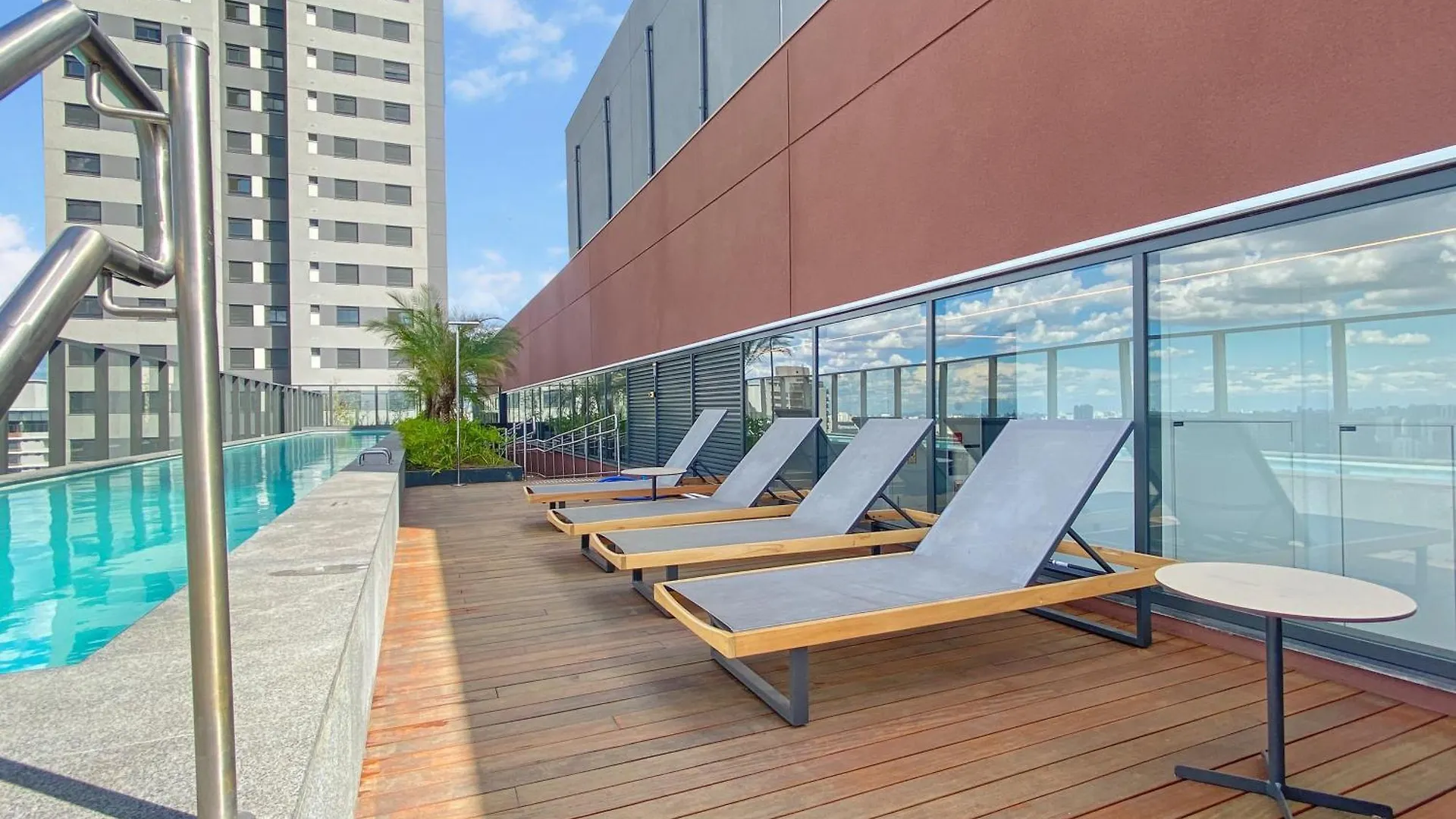 Studio Coworking Allianz Parque Pool Ac São Paulo 0*,